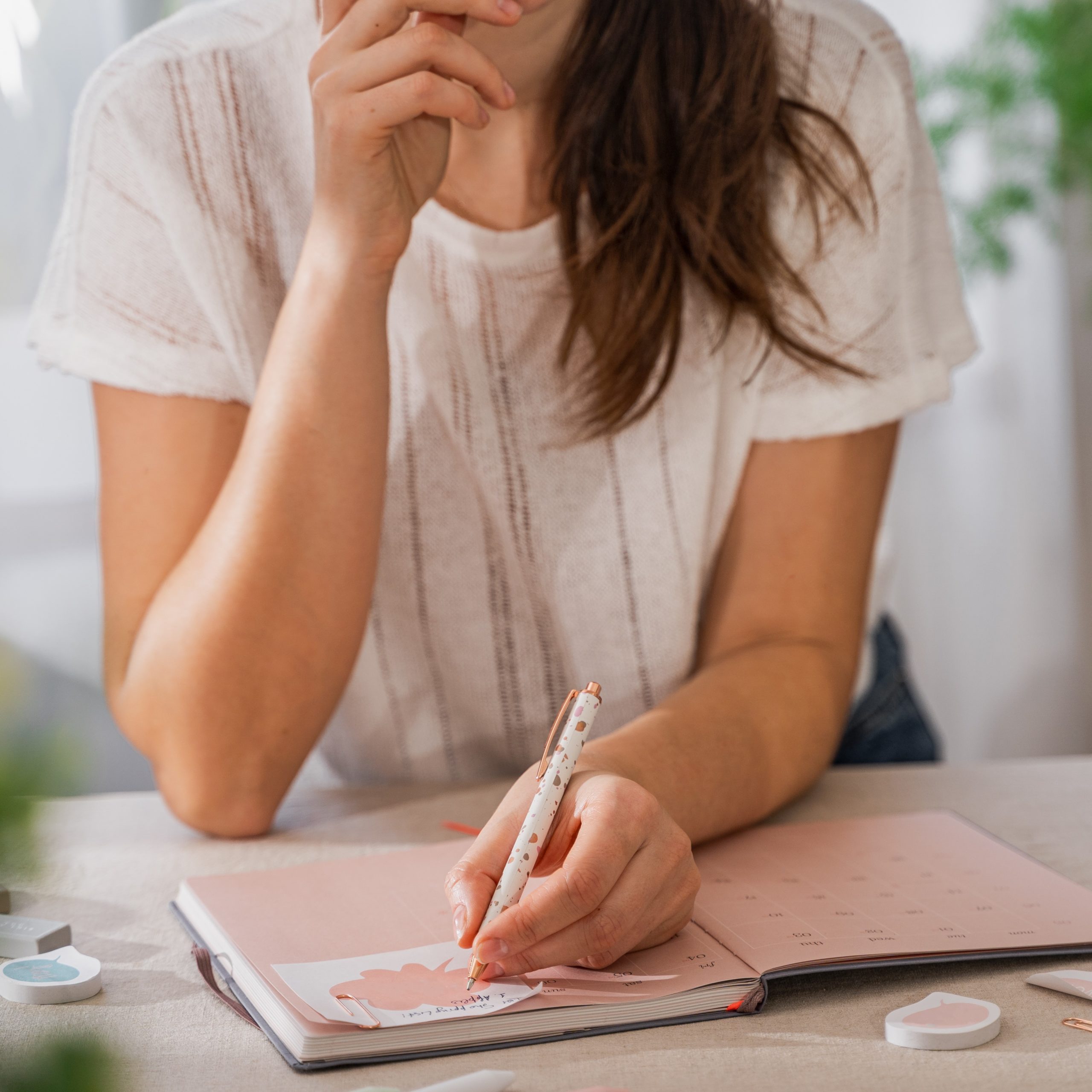 Resources & Referrals A woman receiving referrals for free pregnancy services in Hampstead, North Carolina